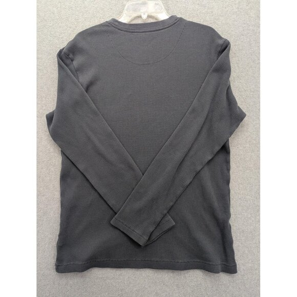 LL COOL J Shirt Mens Extra Large Gray Thermal Waffle Long Sleeve Cross Graphic - Picture 5 of 8